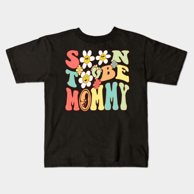 Soon To Be Mommy Kids T-Shirt by Vcormier